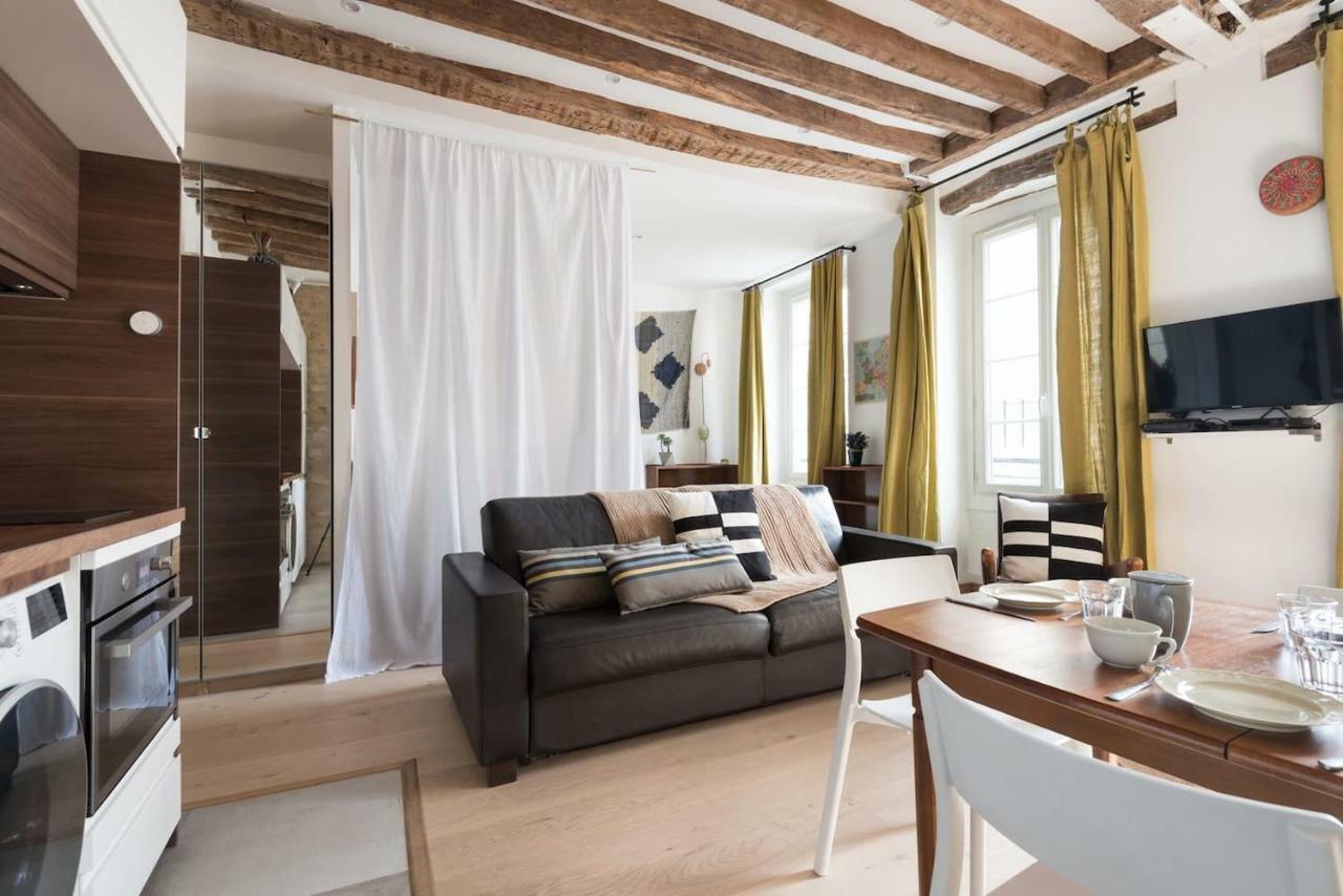 Appartement Hugo Et Tom - Quartier Montorgueil Paris Exterior foto